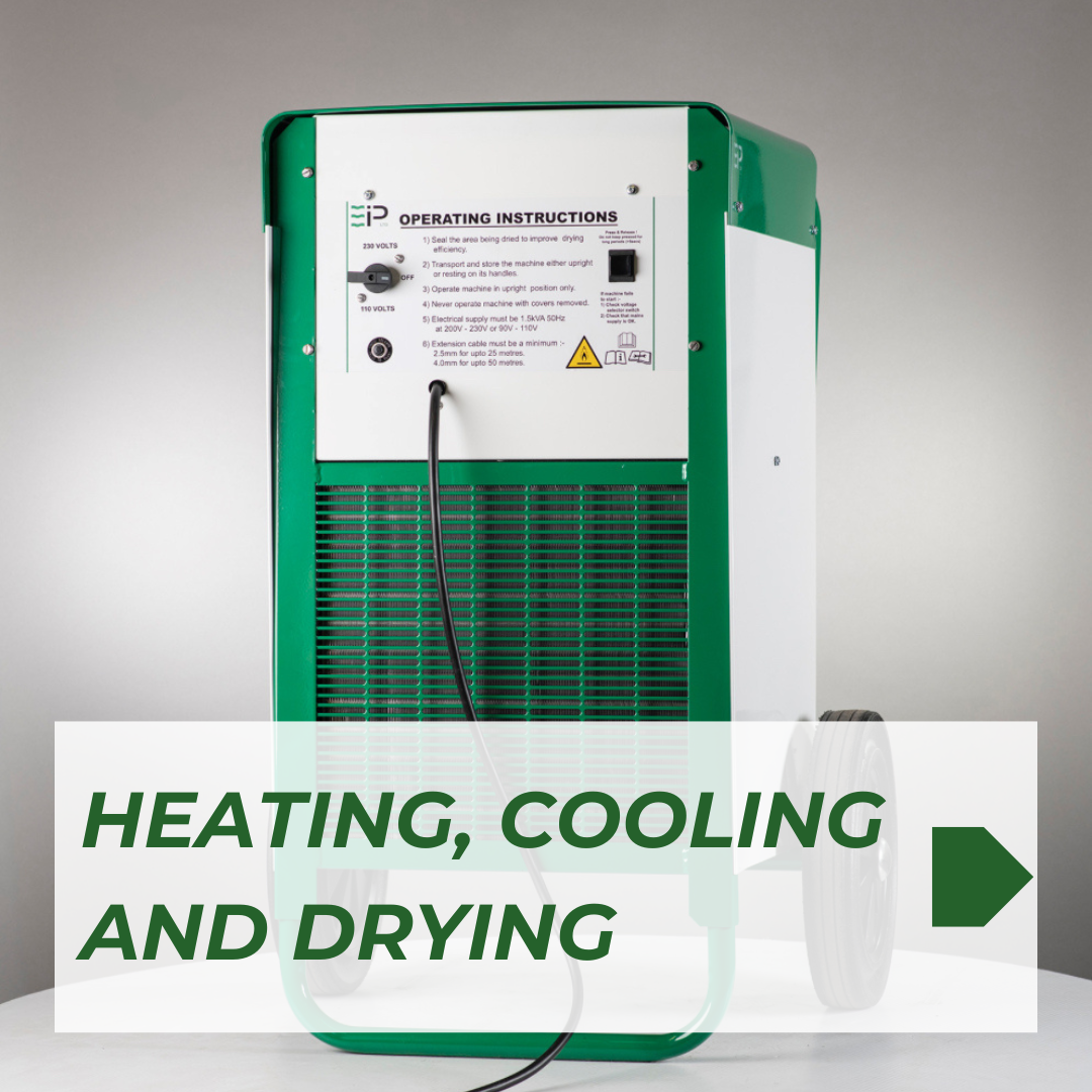 Heating, Cooling And Drying Hire