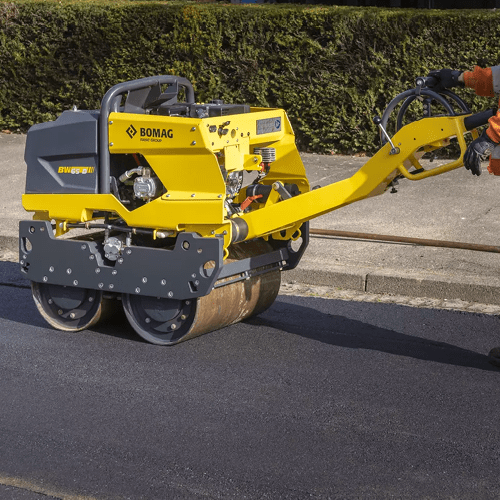 Bomag Pedestrian Roller. Hire from
