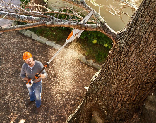 Battery Pole Pruner. Hire from