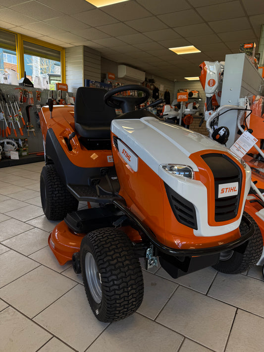 Stihl Ride On Mower. Hire from