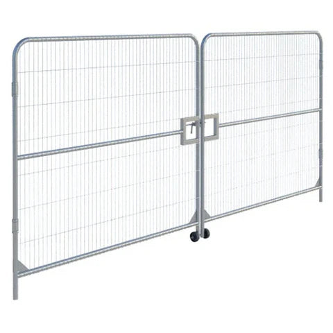 Double Access Vehicle Gate. Hire from