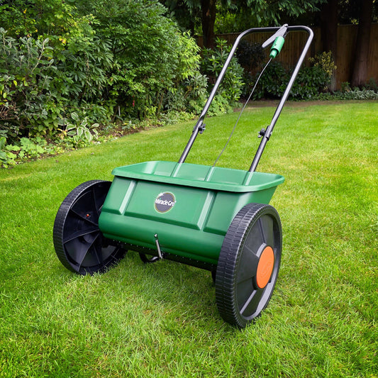 Scotts Drop Seed/Fertiliser Spreader. Hire from