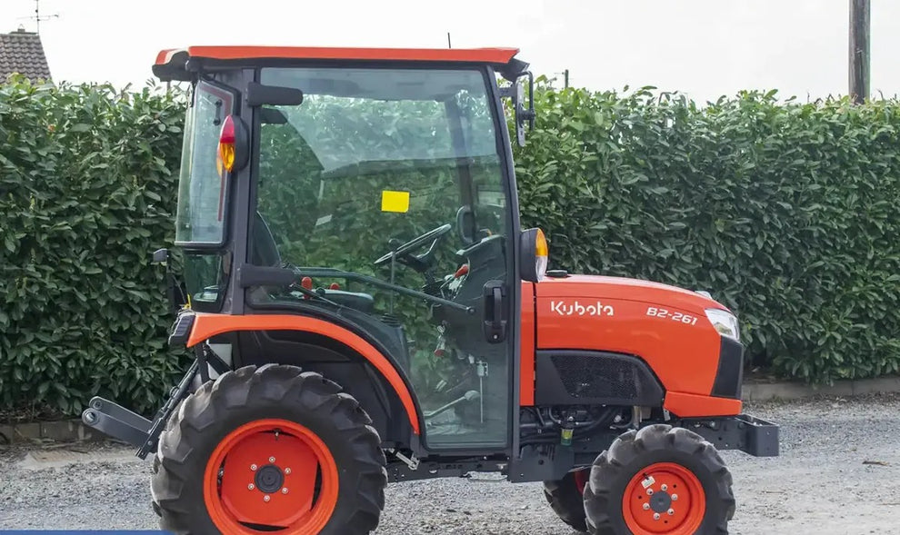 Kubota cabbed Tractor | B2261 cabbed tractor | Chislett Hire