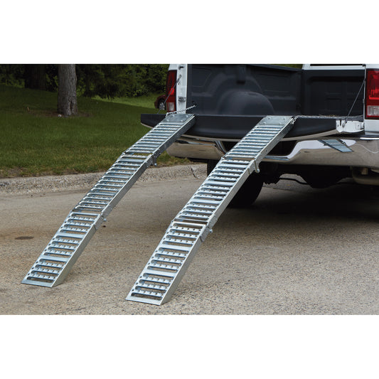 Folding Steel Ramp. Hire from