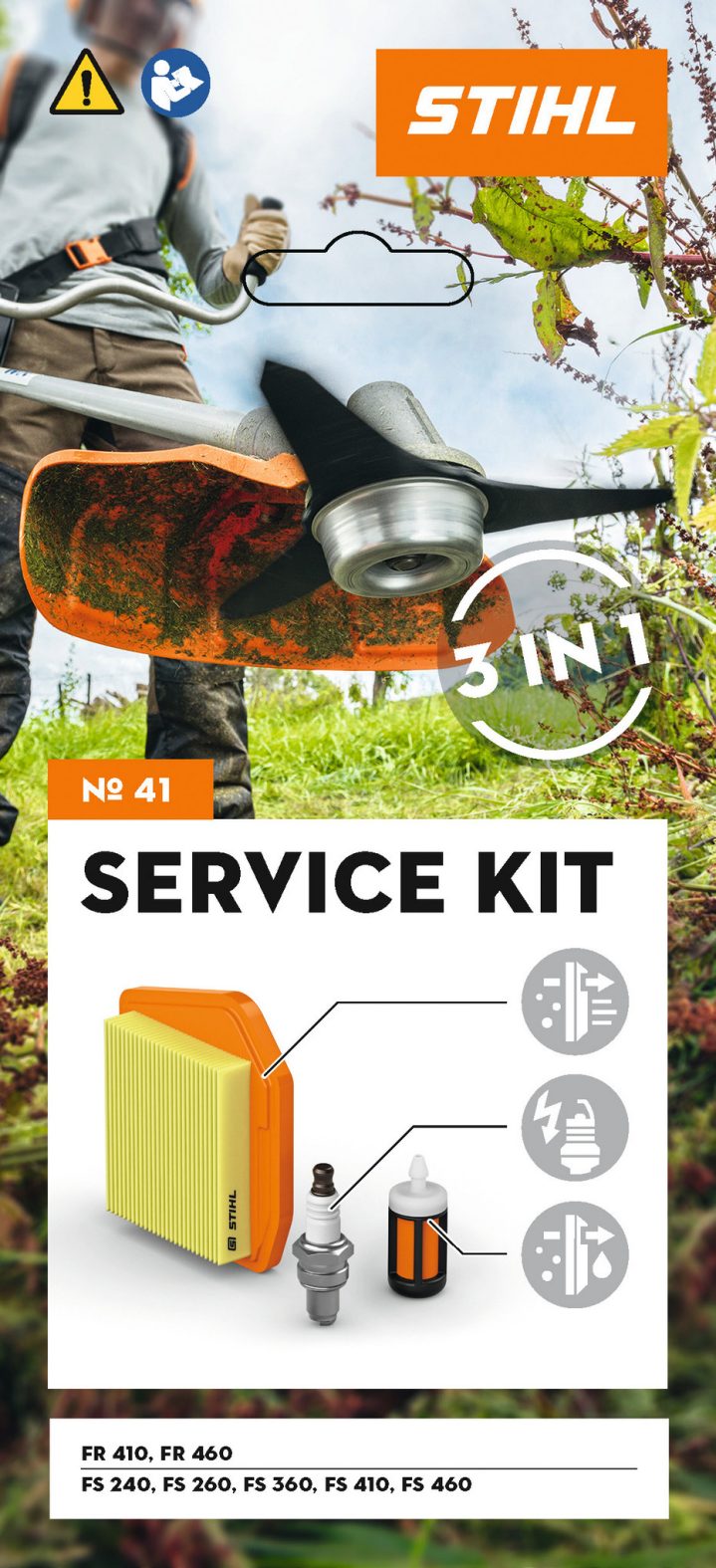 Service Kit 41 (FS 240/360/361/410/411/460/561)